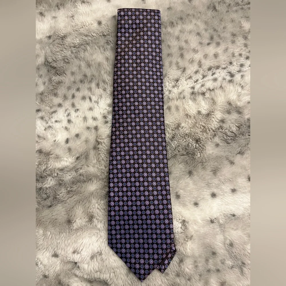 Ermenegildo ZEGNA Woven Paisley Silk Tie MSRP$240 Handmade in ITALY Great Gift!